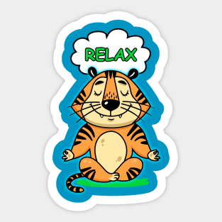 Relax Sticker